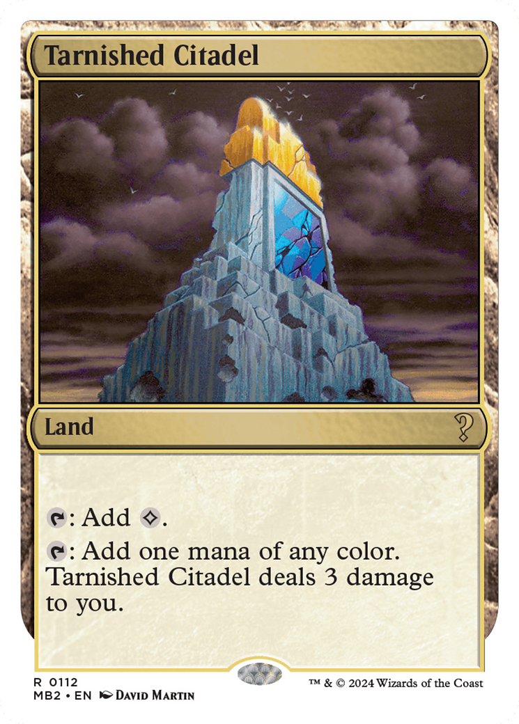 Tarnished Citadel (White Border) [Mystery Booster 2] | Anubis Games and Hobby