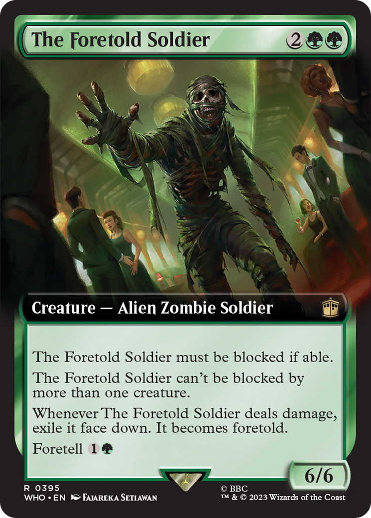 The Foretold Soldier (Extended Art) [Doctor Who] | Anubis Games and Hobby