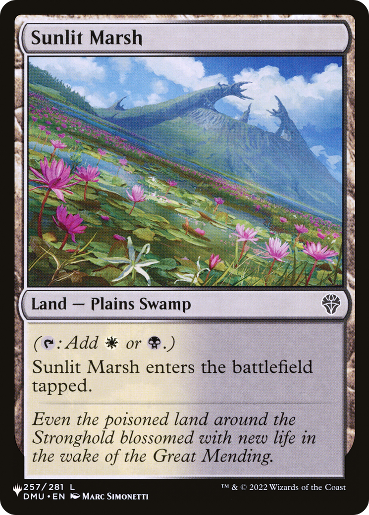 Sunlit Marsh [The List Reprints] | Anubis Games and Hobby