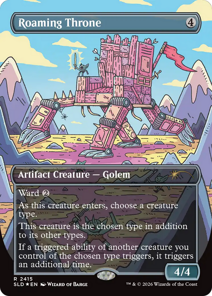 Roaming Throne [Secret Lair Drop Series] | Anubis Games and Hobby
