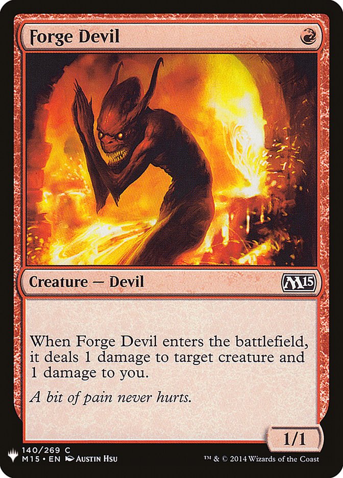 Forge Devil [Mystery Booster] | Anubis Games and Hobby