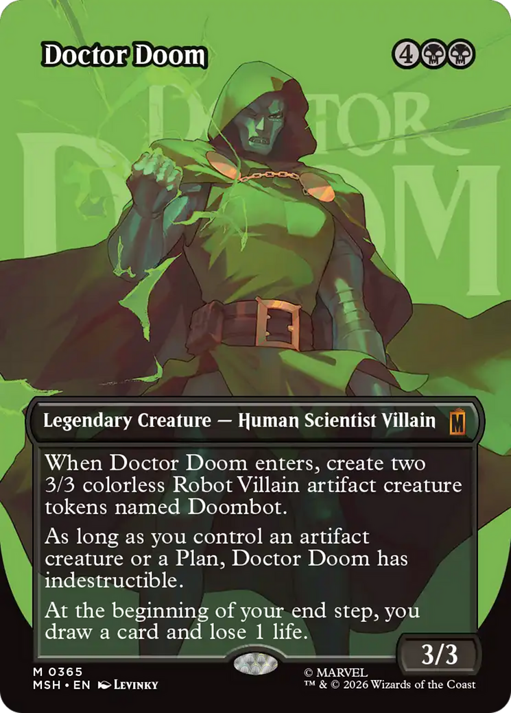 Doctor Doom (Borderless) (365) [Marvel Super Heroes] | Anubis Games and Hobby