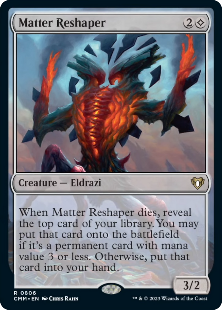 Matter Reshaper [Commander Masters] | Anubis Games and Hobby