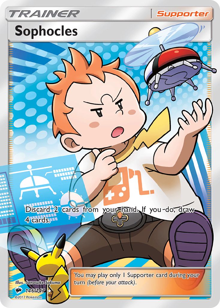 Sophocles (146/147) [Sun & Moon: Burning Shadows] | Anubis Games and Hobby