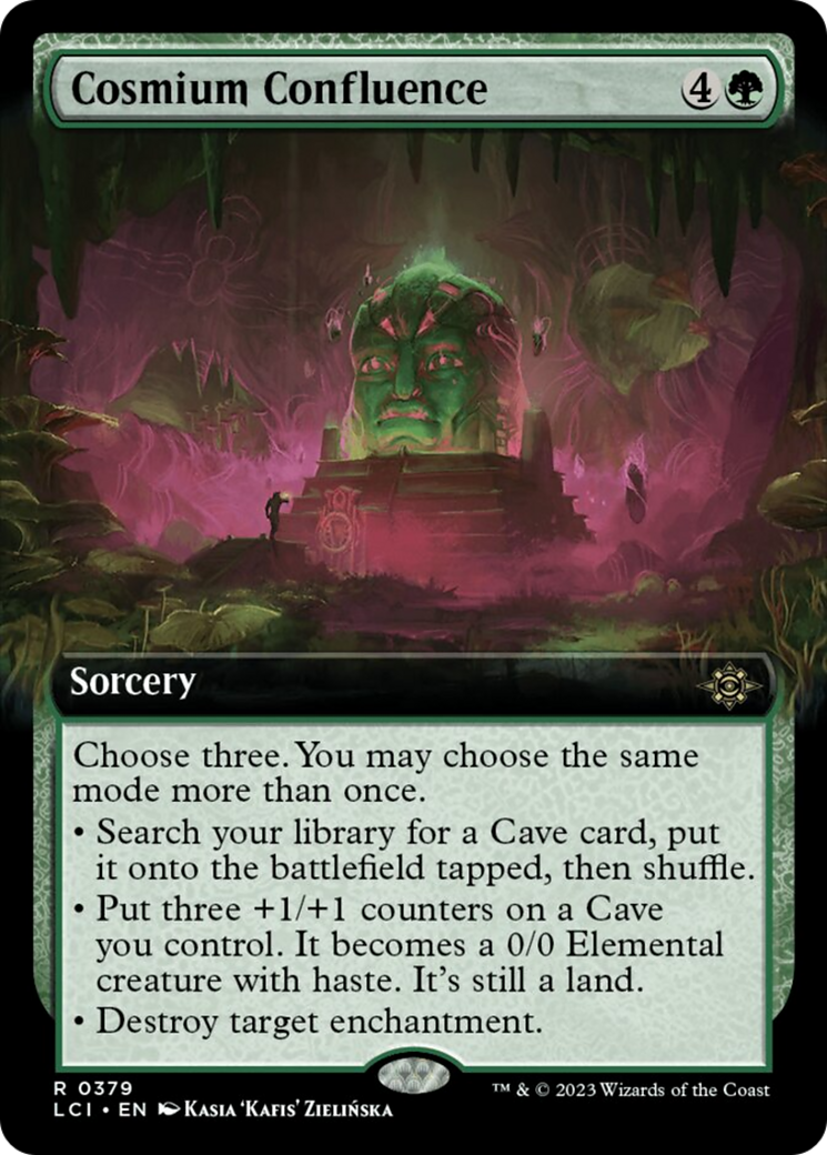 Cosmium Confluence (Extended Art) [The Lost Caverns of Ixalan] | Anubis Games and Hobby