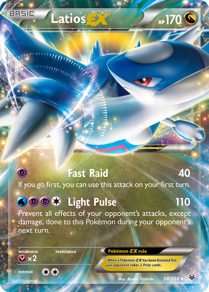 Latios EX (58/108) [XY: Roaring Skies] | Anubis Games and Hobby