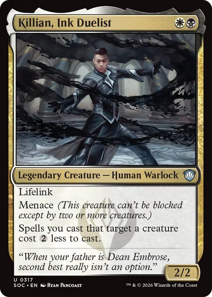 Killian, Ink Duelist [Secrets of Strixhaven Commander] | Anubis Games and Hobby