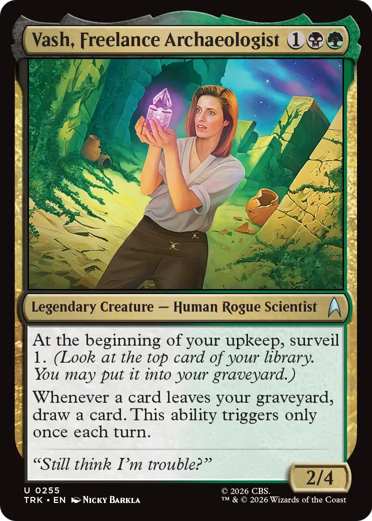 Vash, Freelance Archaeologist [Star Trek] | Anubis Games and Hobby