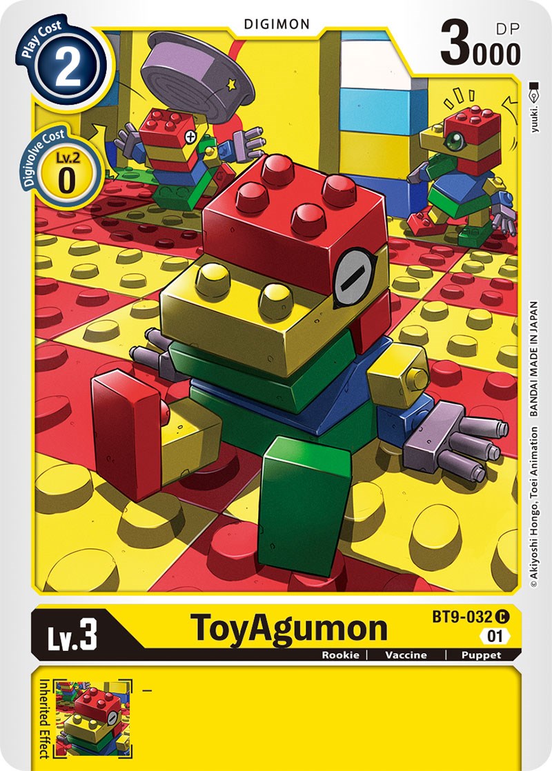 ToyAgumon [BT9-032] [X Record] | Anubis Games and Hobby