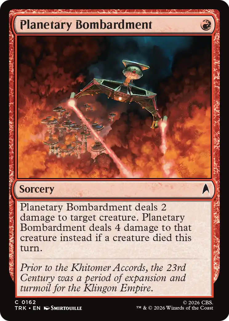 Planetary Bombardment [Star Trek] | Anubis Games and Hobby