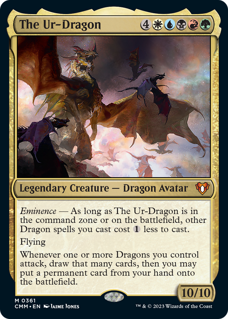 The Ur-Dragon [Commander Masters] | Anubis Games and Hobby