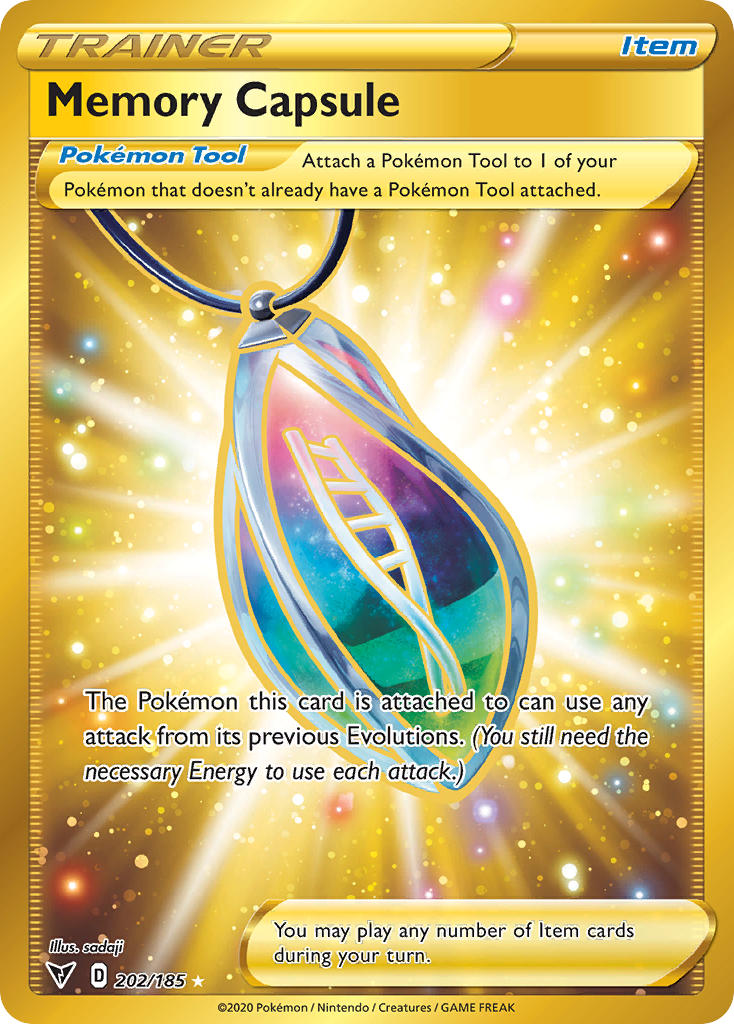 Memory Capsule (202/185) [Sword & Shield: Vivid Voltage] | Anubis Games and Hobby
