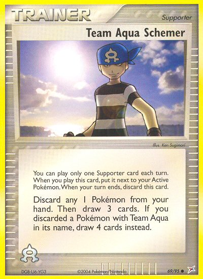 Team Aqua Schemer (69/95) [EX: Team Magma vs Team Aqua] | Anubis Games and Hobby