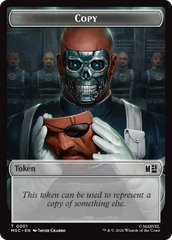 Copy (001) // Ape Villain (010) Double-Sided Token [Marvel Super Heroes Commander Tokens] | Anubis Games and Hobby
