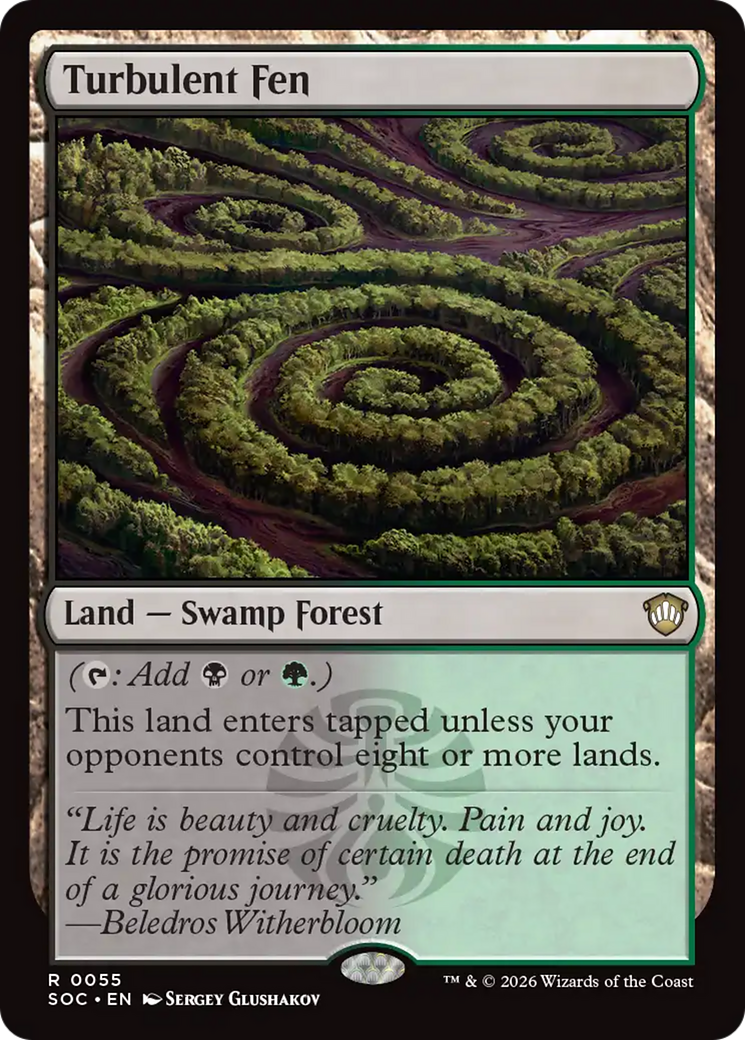 Turbulent Fen [Secrets of Strixhaven Commander] | Anubis Games and Hobby