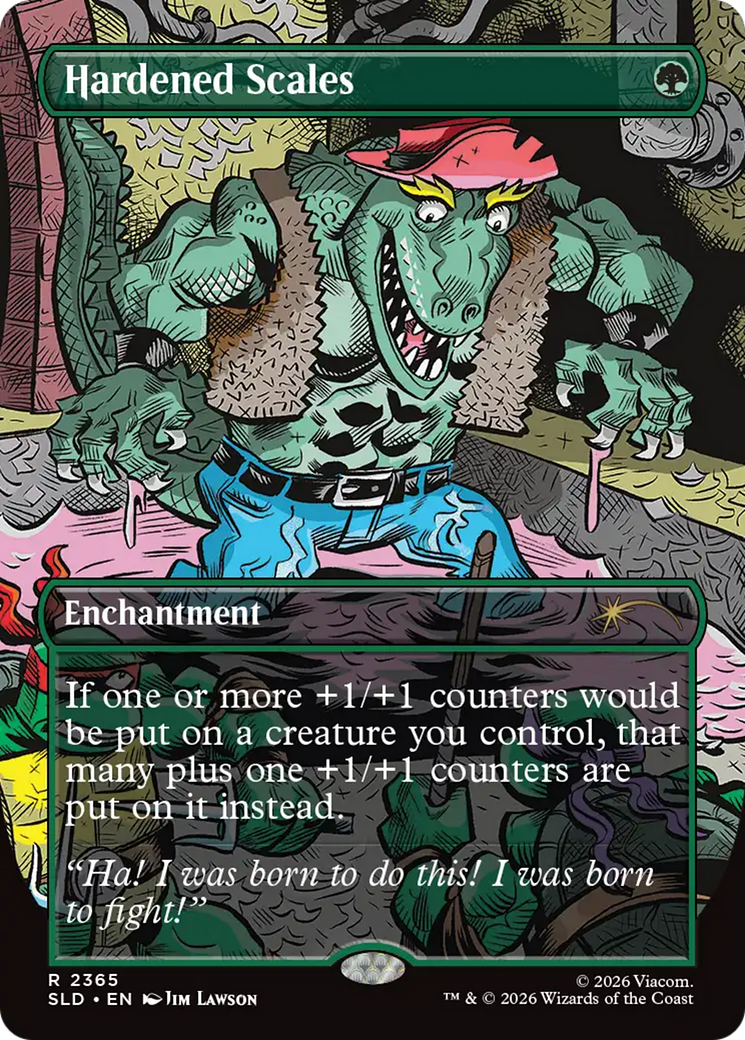 Hardened Scales [Secret Lair Drop Series] | Anubis Games and Hobby