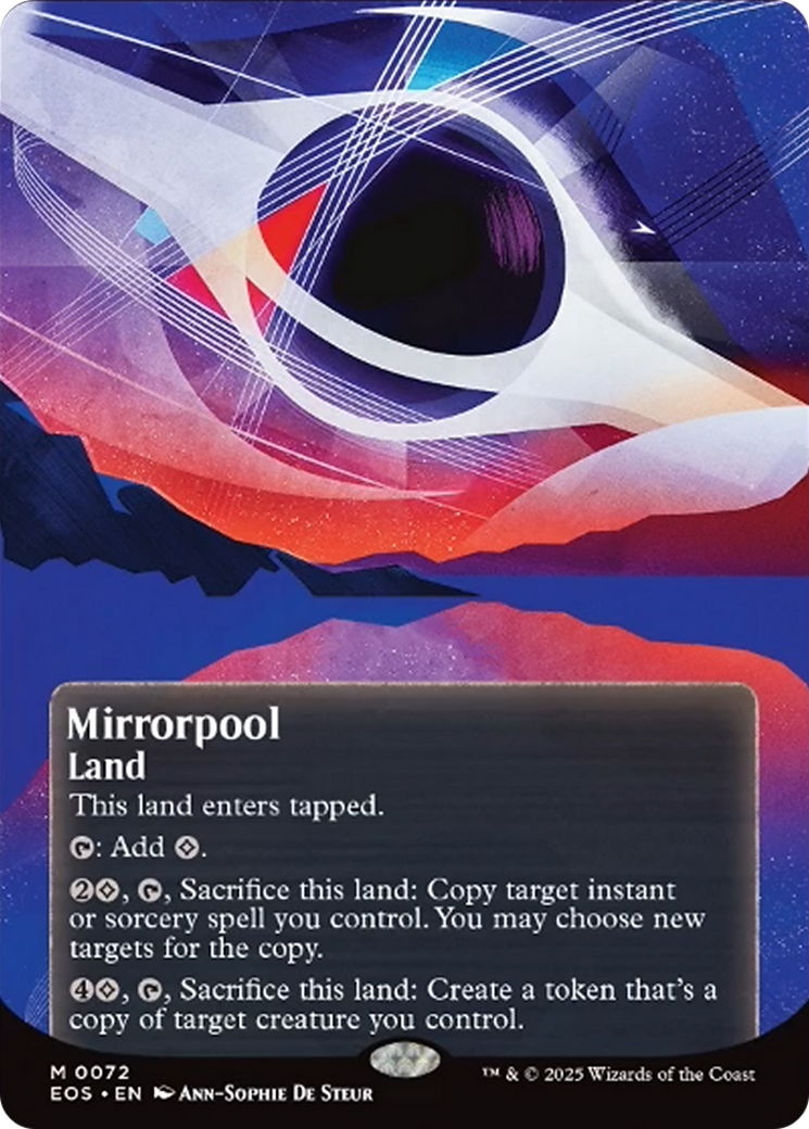 Mirrorpool (0072) (Borderless) [Edge of Eternities: Stellar Sights] | Anubis Games and Hobby