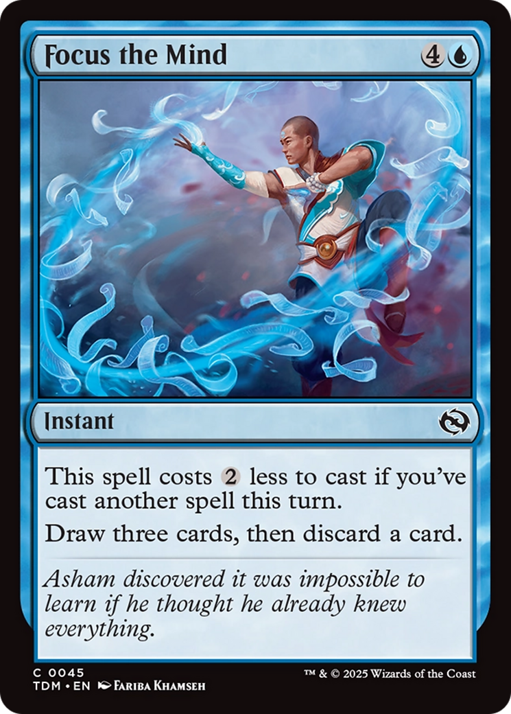 Focus the Mind [Tarkir: Dragonstorm] | Anubis Games and Hobby