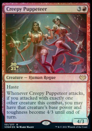 Creepy Puppeteer [Innistrad: Crimson Vow Prerelease Promos] | Anubis Games and Hobby