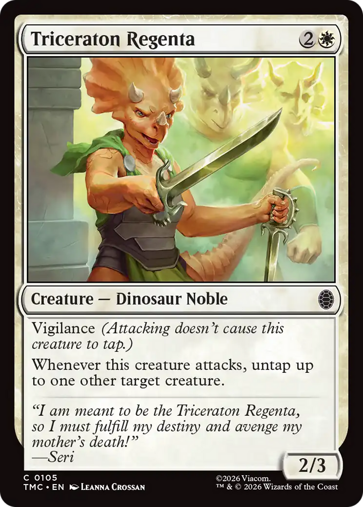 Triceraton Regenta [Teenage Mutant Ninja Turtles Commander] | Anubis Games and Hobby