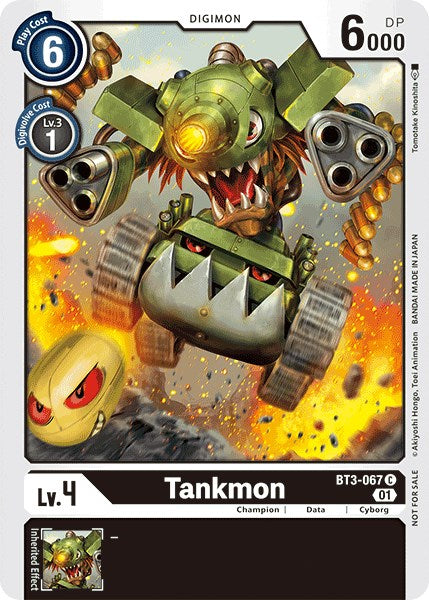 Tankmon [BT3-067] (Tamer Party Vol. 4) [Release Special Booster Promos] | Anubis Games and Hobby