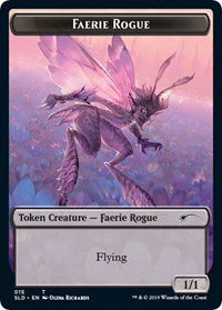 Faerie Rogue Token (015) [Secret Lair Drop Series] | Anubis Games and Hobby