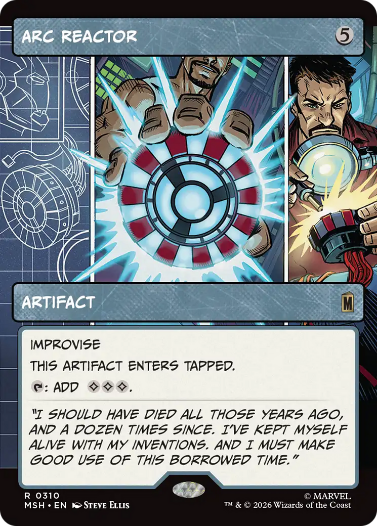 Arc Reactor (Borderless) [Marvel Super Heroes] | Anubis Games and Hobby