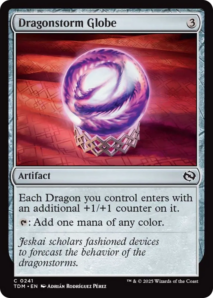 Dragonstorm Globe [Tarkir: Dragonstorm] | Anubis Games and Hobby