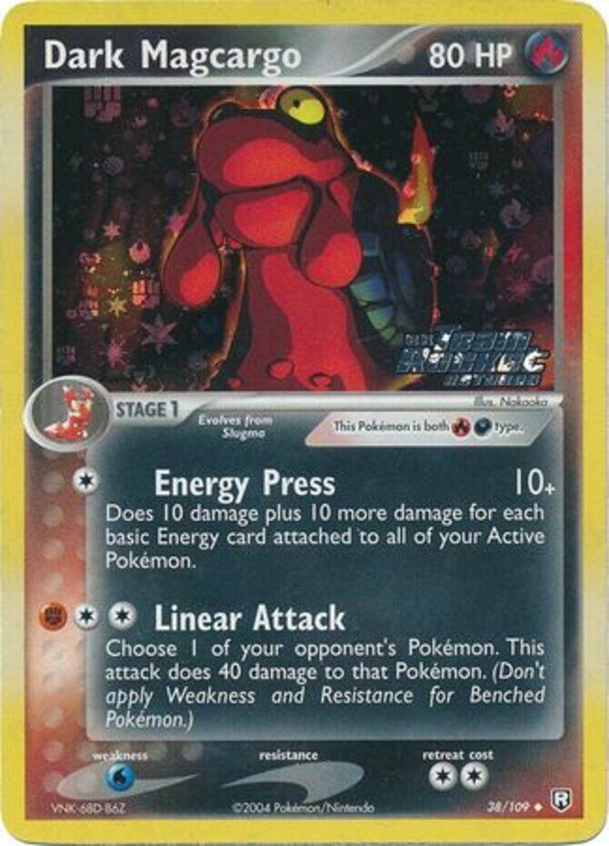 Dark Magcargo (38/109) (Stamped) [EX: Team Rocket Returns] | Anubis Games and Hobby