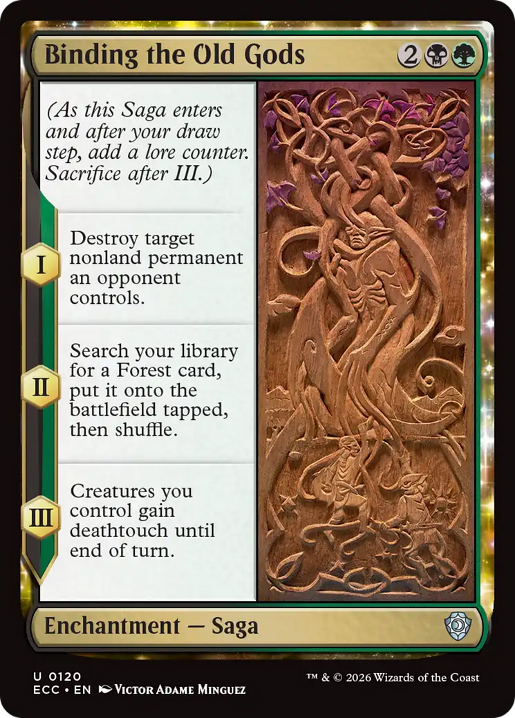 Binding the Old Gods [Lorwyn Eclipsed Commander] | Anubis Games and Hobby