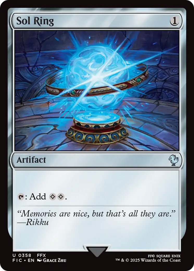 Sol Ring (0358) [FINAL FANTASY Commander] | Anubis Games and Hobby