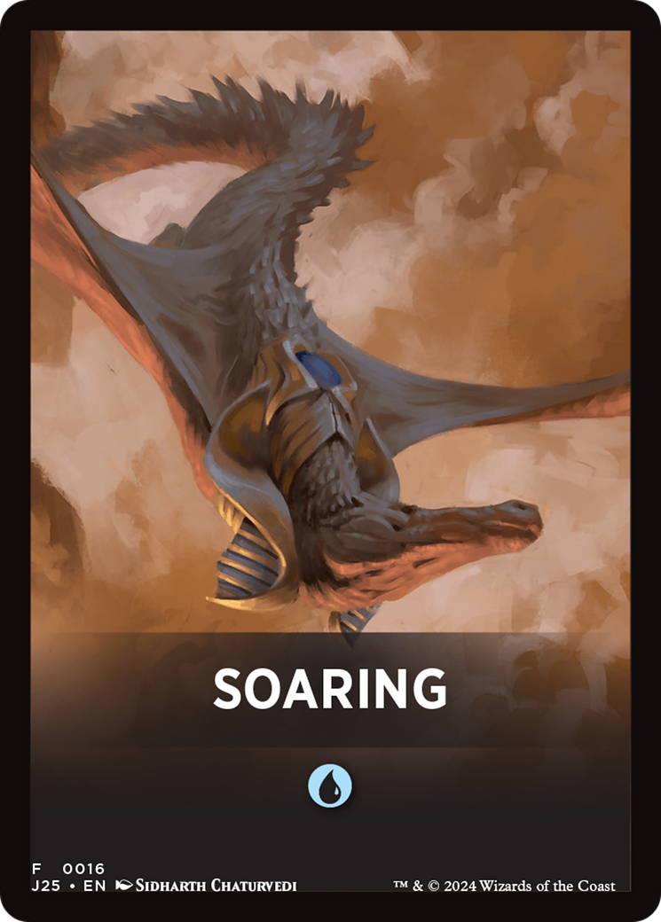 Soaring Theme Card [Foundations Jumpstart Front Cards] | Anubis Games and Hobby