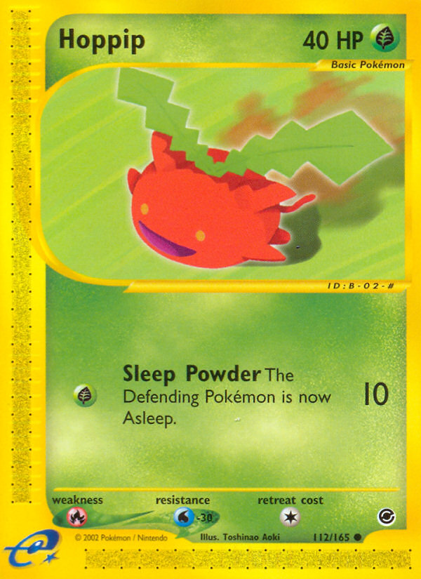 Hoppip (112/165) [Expedition: Base Set] | Anubis Games and Hobby
