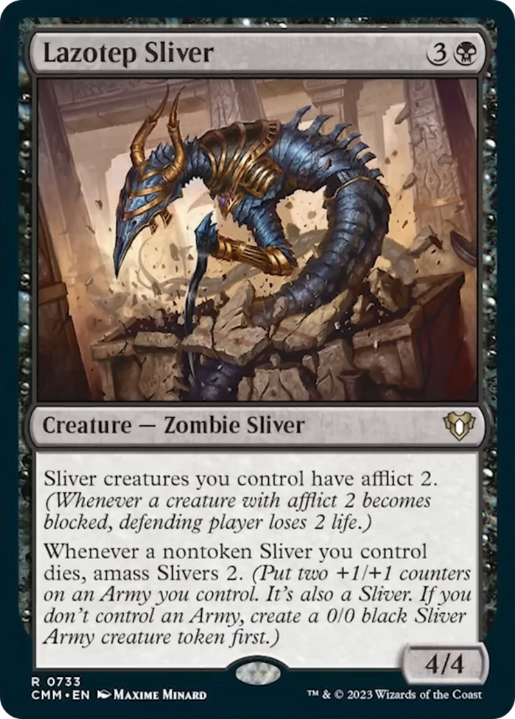 Lazotep Sliver [Commander Masters] | Anubis Games and Hobby
