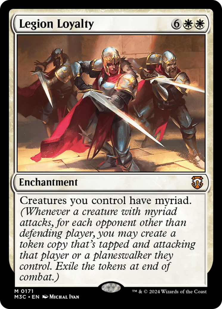 Legion Loyalty (Ripple Foil) [Modern Horizons 3 Commander] | Anubis Games and Hobby