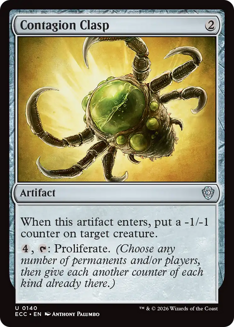 Contagion Clasp [Lorwyn Eclipsed Commander] | Anubis Games and Hobby