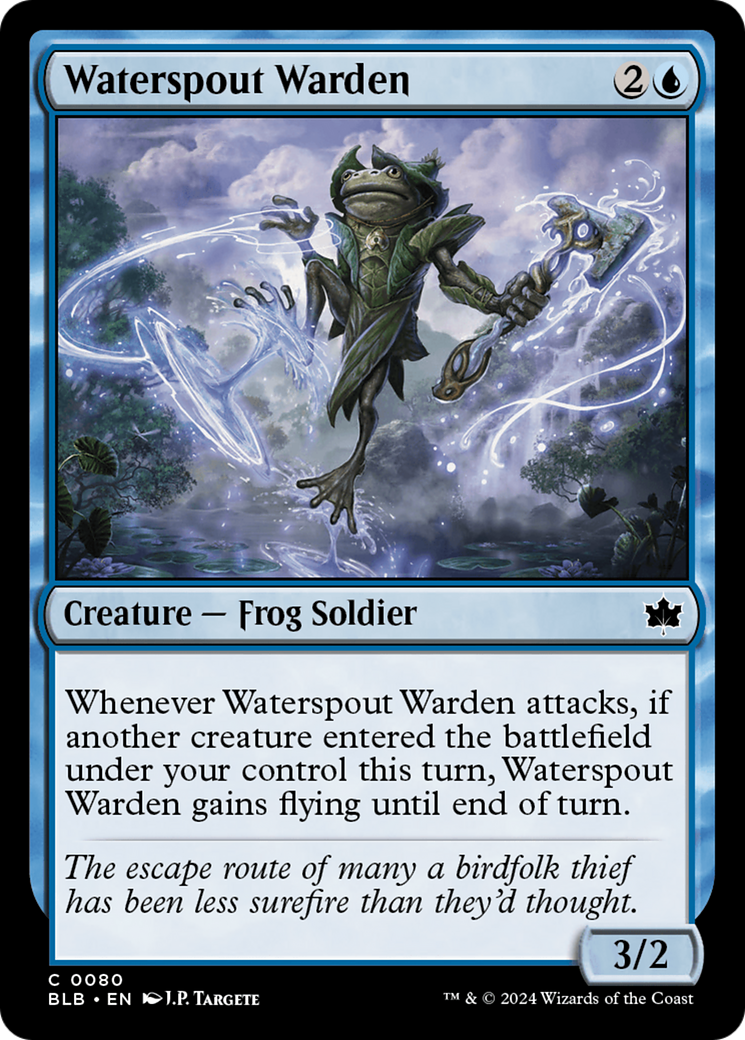 Waterspout Warden [Bloomburrow] | Anubis Games and Hobby