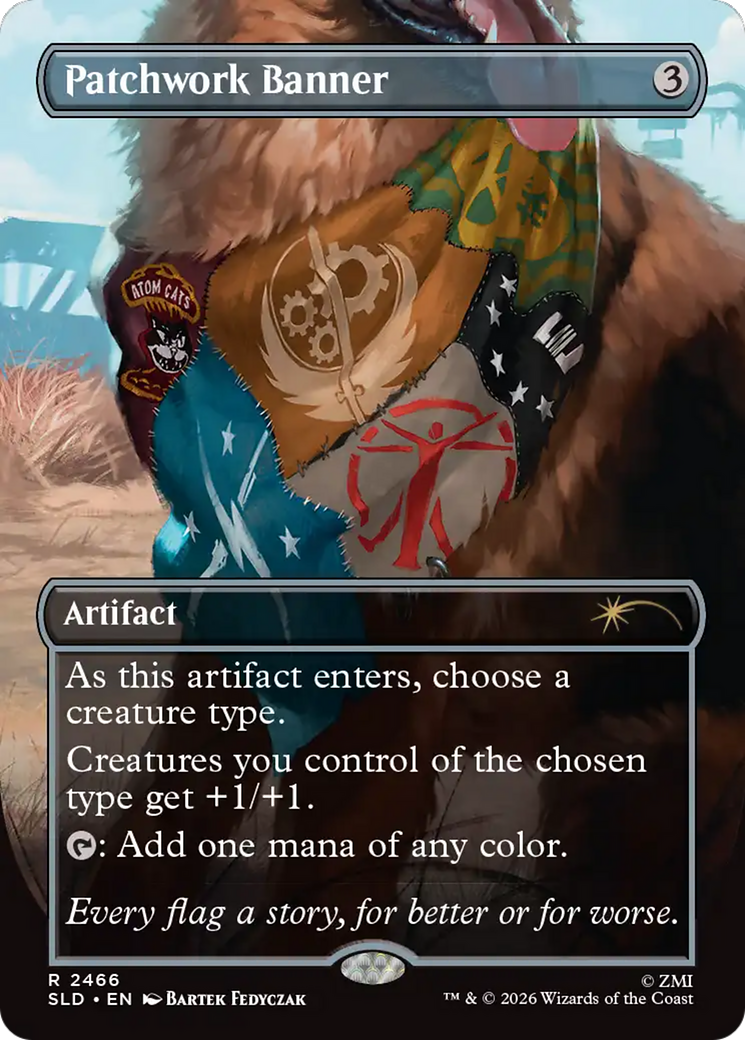 Patchwork Banner [Secret Lair Drop Series] | Anubis Games and Hobby