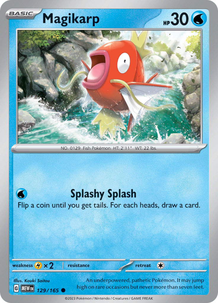 Magikarp (129/165) [Scarlet & Violet: 151] | Anubis Games and Hobby