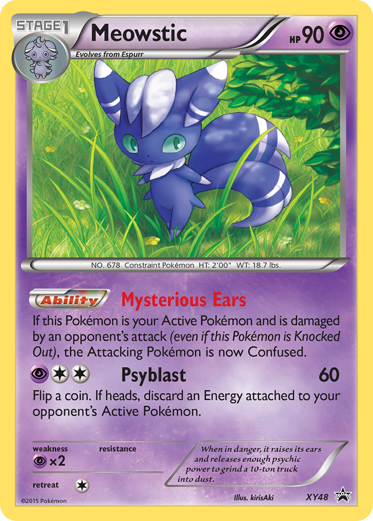 Meowstic (XY48) [XY: Black Star Promos] | Anubis Games and Hobby