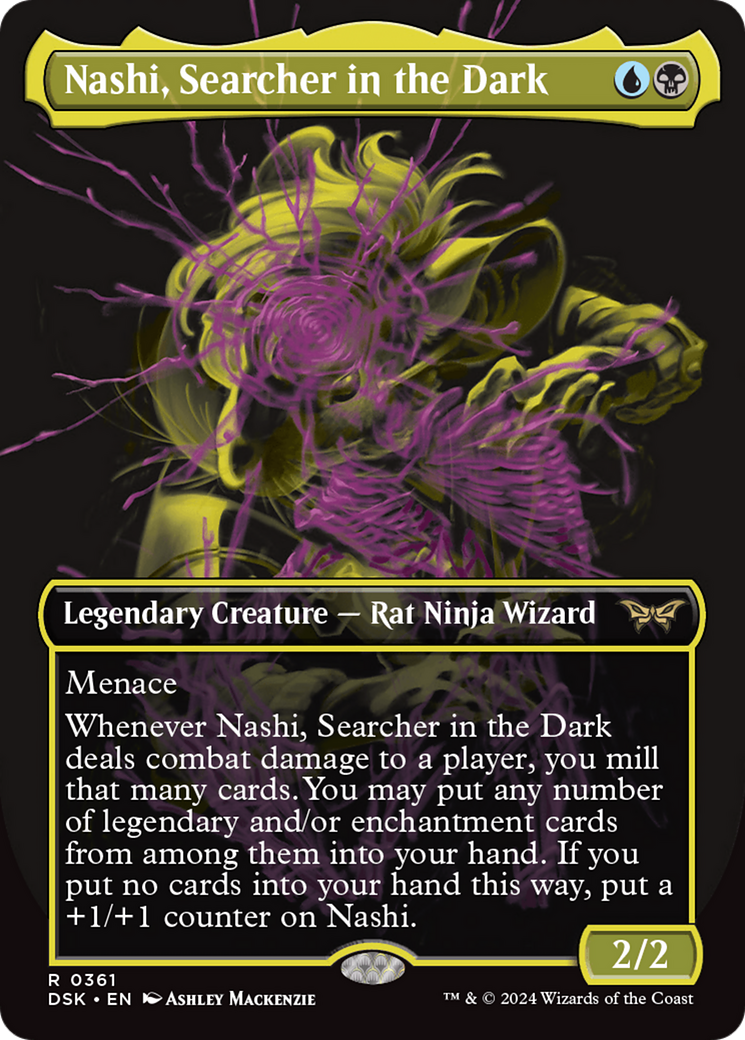 Nashi, Searcher in the Dark (Showcase) [Duskmourn: House of Horror] | Anubis Games and Hobby