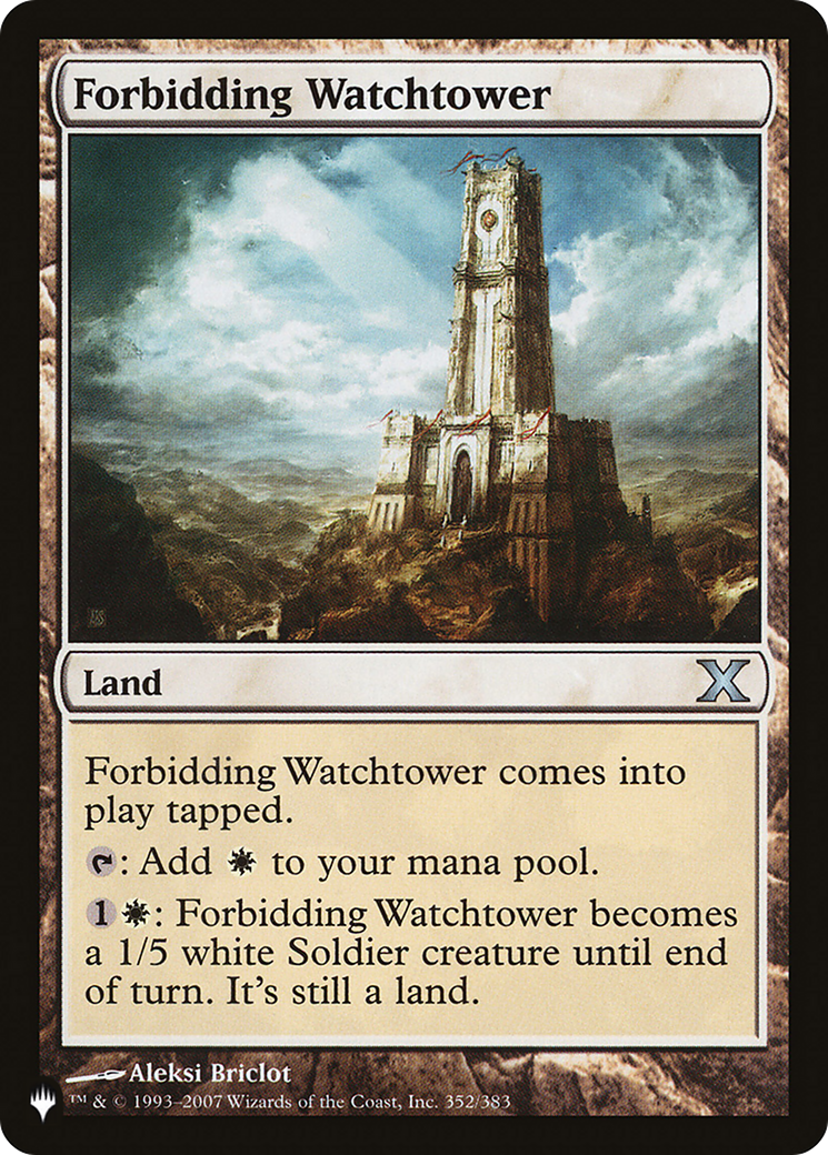 Forbidding Watchtower [The List] | Anubis Games and Hobby