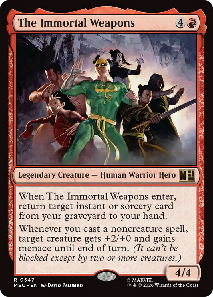 The Immortal Weapons [Marvel Super Heroes Commander] | Anubis Games and Hobby