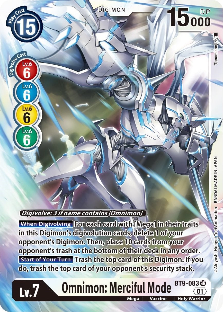 Omnimon: Merciful Mode [BT9-083] [X Record] | Anubis Games and Hobby