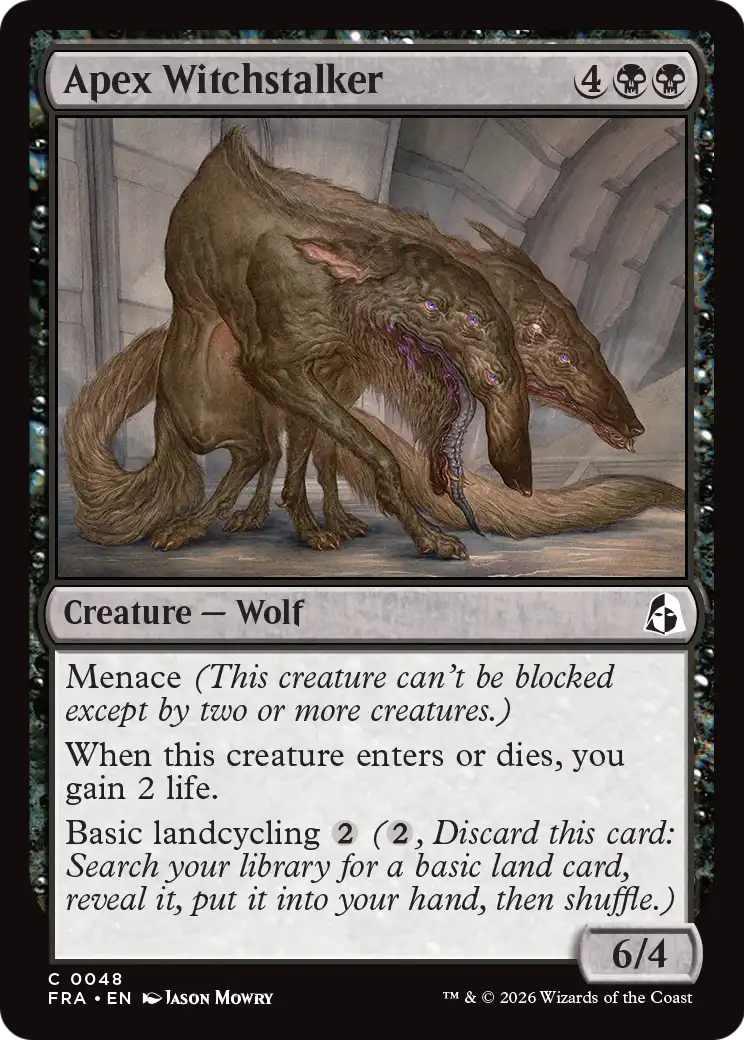 Apex Witchstalker [Reality Fracture] | Anubis Games and Hobby