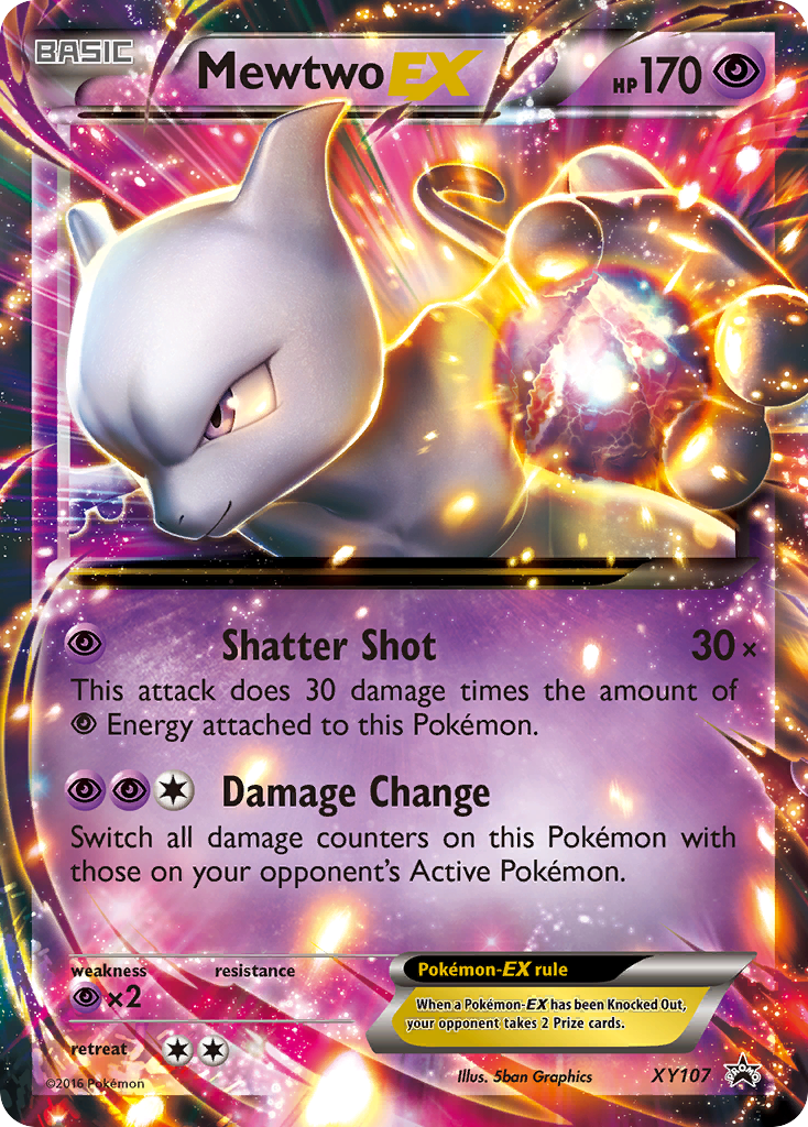 Mewtwo EX (XY107) [XY: Black Star Promos] | Anubis Games and Hobby