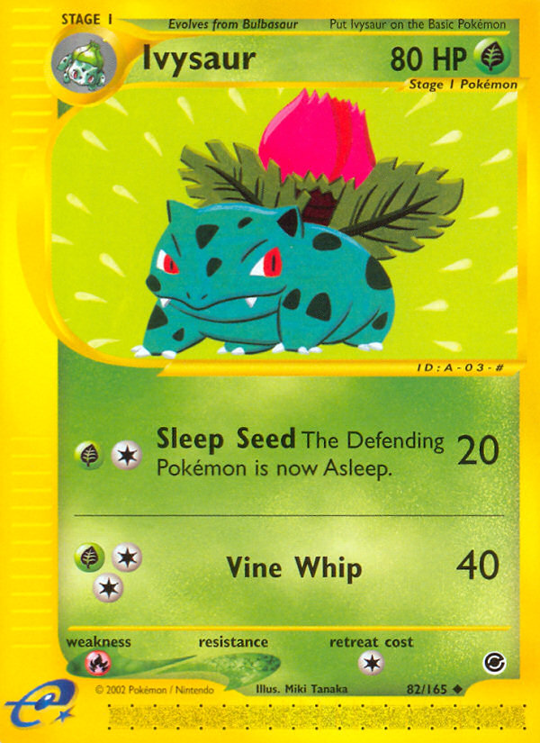 Ivysaur (82/165) [Expedition: Base Set] | Anubis Games and Hobby