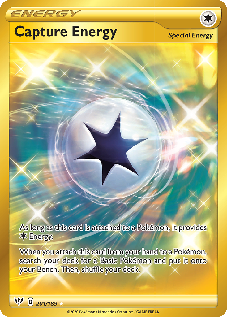 Capture Energy (201/189) [Sword & Shield: Darkness Ablaze] | Anubis Games and Hobby