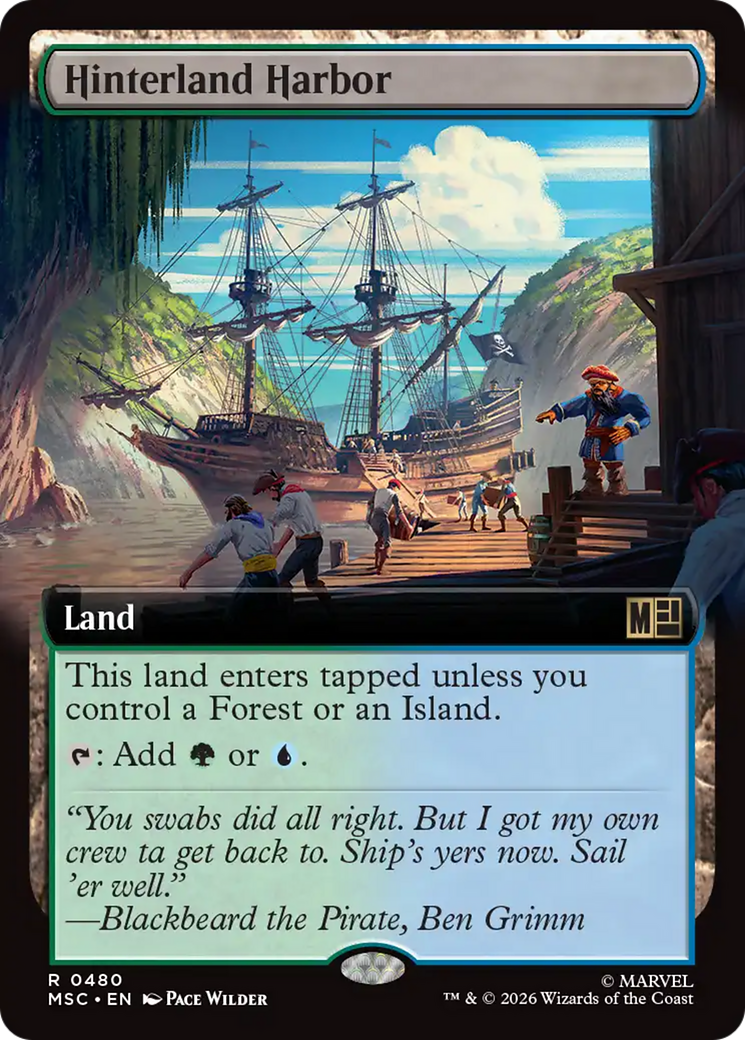 Hinterland Harbor (Extended Art) [Marvel Super Heroes Commander] | Anubis Games and Hobby