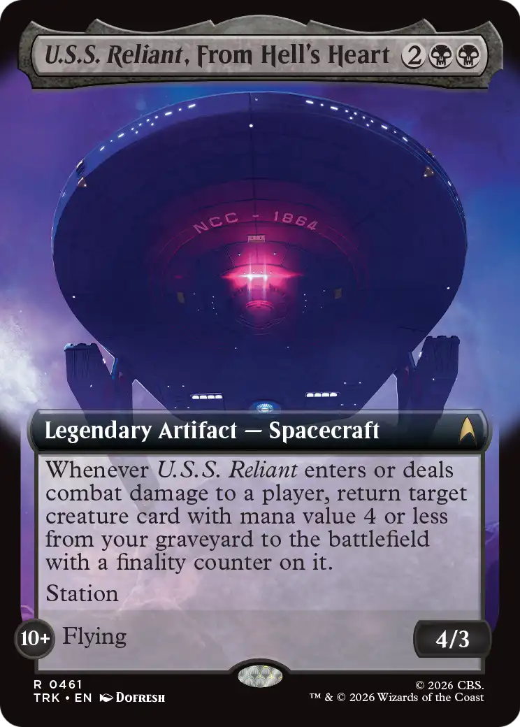 U.S.S. Reliant, From Hell's Heart (Extended Art) [Star Trek] | Anubis Games and Hobby